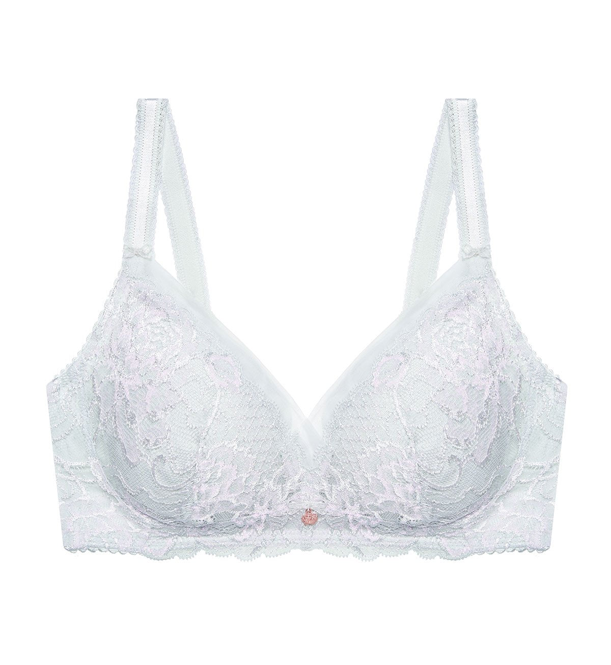 Florale Wild Peony Non-Wired Padded Bra in Pawder Snow | Triumph