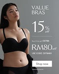 Buy 2 Bras RM80 OFF