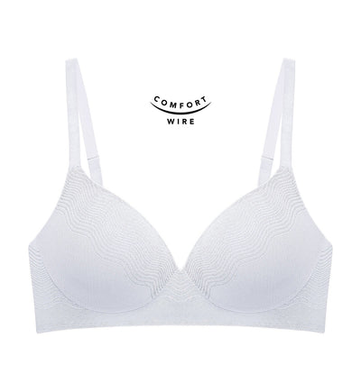 SMOOTH SENSATION MAGIC PADDED BRA - FEATHER