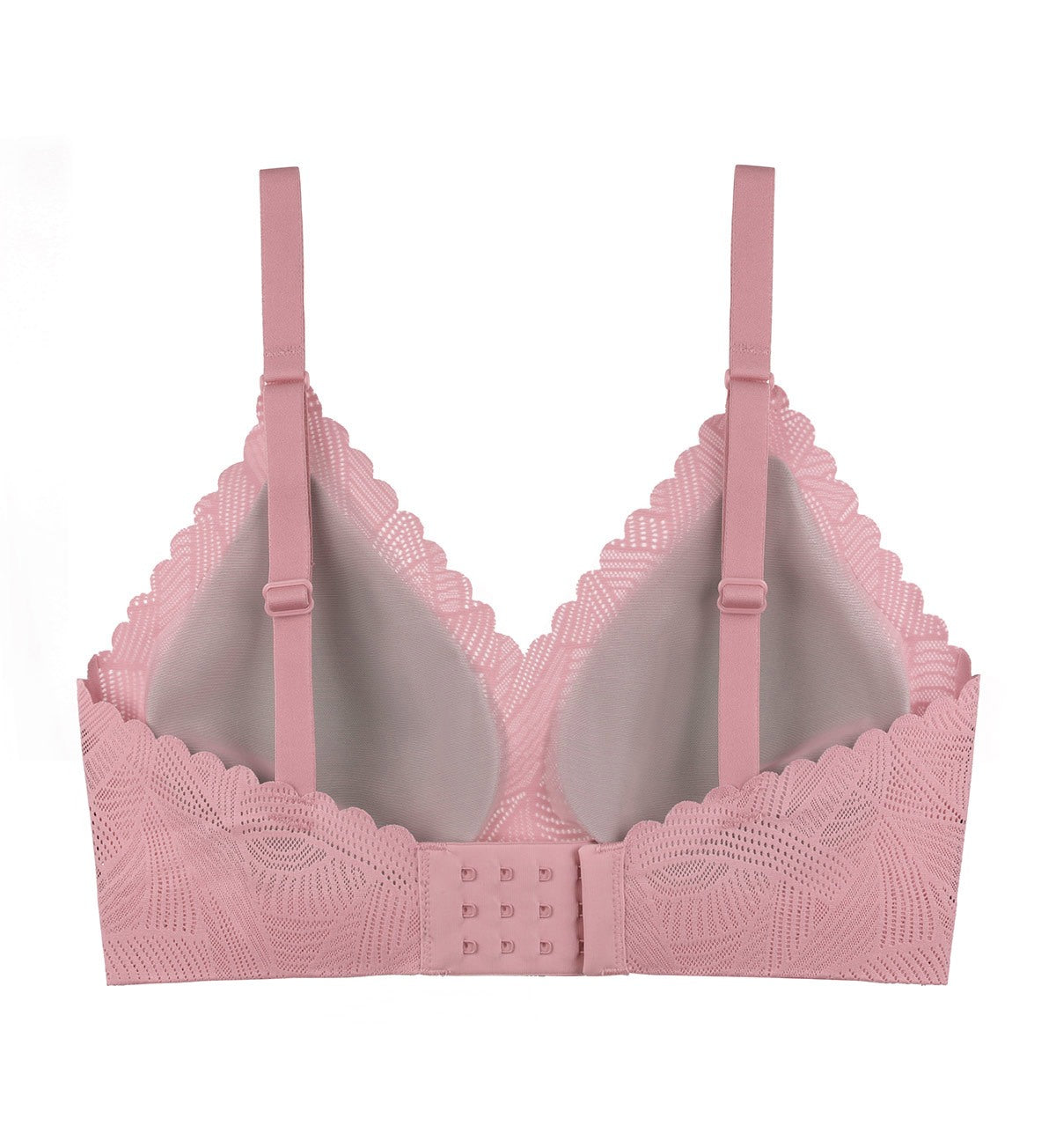 pink push up bralette